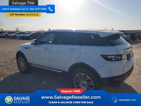 Used 2012 Land Rover Range Rover Evoque Prestige AWD/4WD image 3