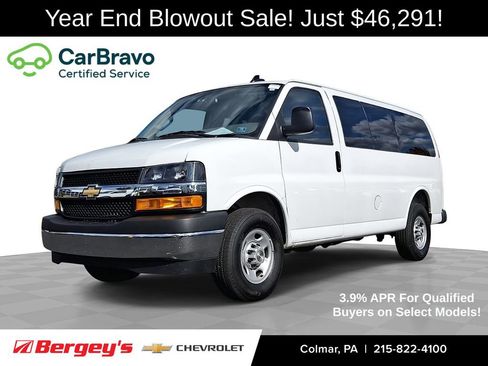 Certified 2025 Chevrolet Express 3500 LS w/ Chrome Appearance Package image 1