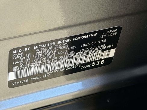 New 2026 Mitsubishi Eclipse Cross Black Edition image 25