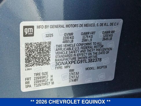 New 2026 Chevrolet Equinox LT w/ LPO, Floor Liner Package image 33