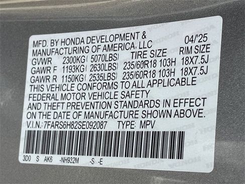 Certified 2025 Honda CR-V Sport-L image 33