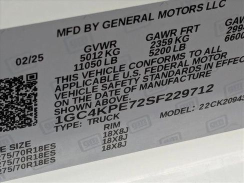 Used 2025 Chevrolet Silverado 2500 LTZ image 16