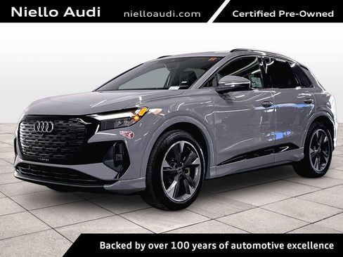 Used 2024 Audi Q4 e-tron Premium w/ Convenience Package AWD/4WD image 1