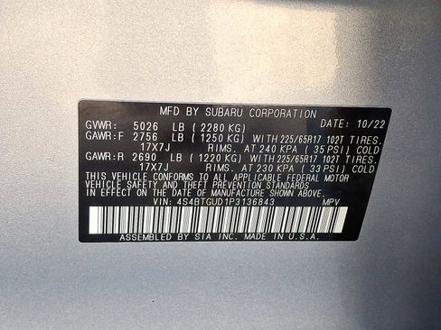 Used 2023 Subaru Outback Wilderness image 32