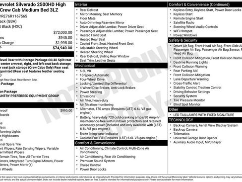 Used 2024 Chevrolet Silverado 2500 High Country image 64