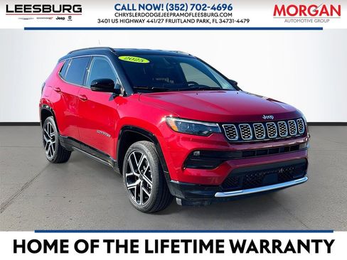 Certified 2025 Jeep Compass Limited w/ Elite Group image 1