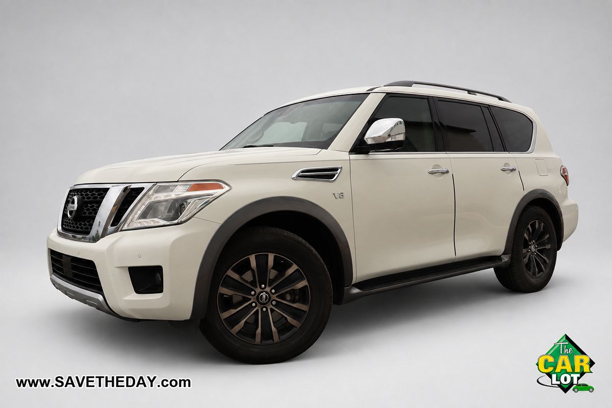 Used 2017 Nissan Armada Platinum w/ Captain Seat Package AWD/4WD image 2
