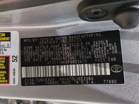 Certified 2023 Toyota Camry SE w/ Convenience Package FWD image 15