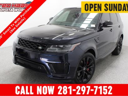 Used 2022 Land Rover Range Rover Sport HST