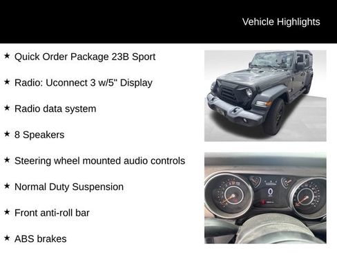Used 2020 Jeep Wrangler Unlimited Sport AWD/4WD image 7