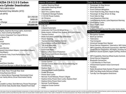 Used 2024 MAZDA CX-5 Carbon Edition AWD/4WD image 4