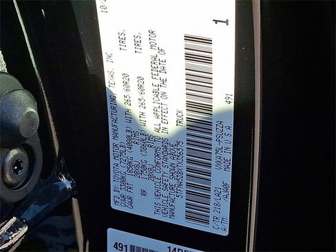 New 2026 Toyota Tundra Platinum image 10