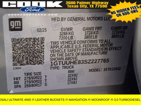 Used 2025 GMC Sierra 1500 Denali Ultimate image 26