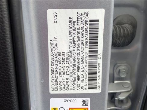 Certified 2023 Honda Accord Sport image 23