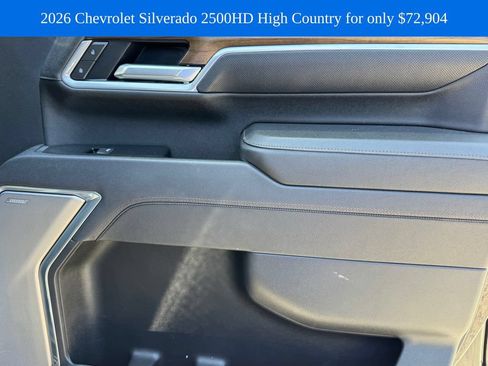 Used 2026 Chevrolet Silverado 2500 High Country w/ Midnight Edition AWD/4WD image 8