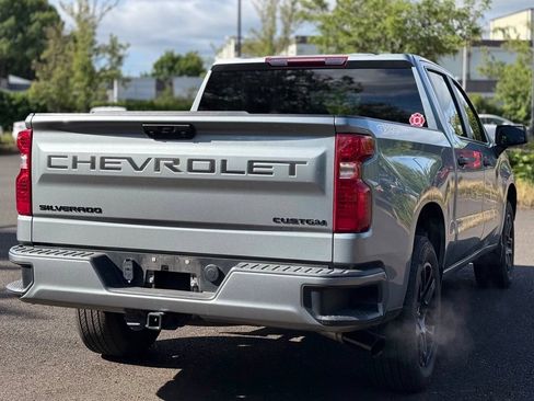 Used 2024 Chevrolet Silverado 1500 Custom w/ LPO, Dark Essentials Package AWD/4WD image 5