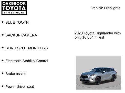 Used 2023 Toyota Highlander LE FWD image 5