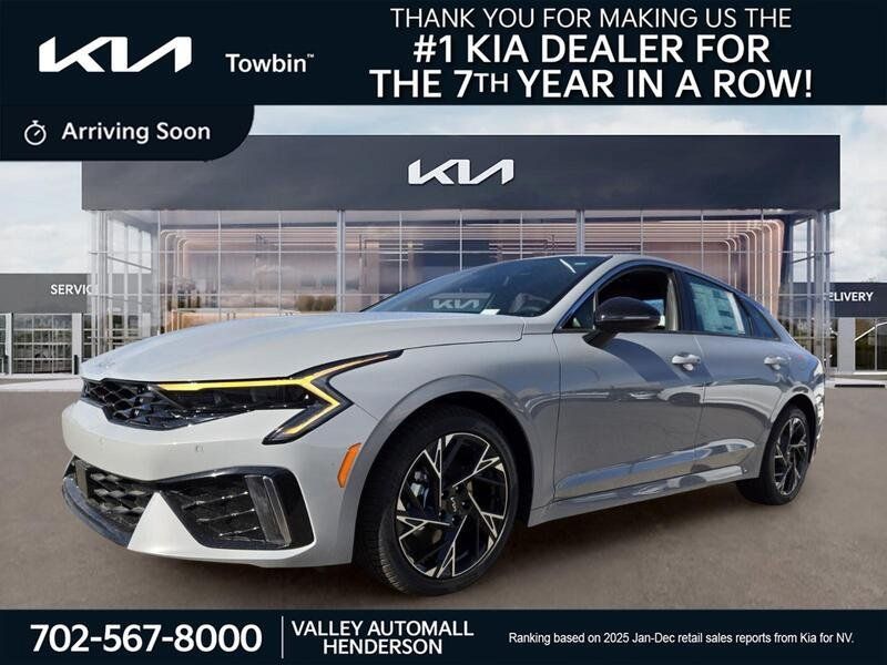 New 2026 Kia K5 GT-Line w/ GT-Line Red Interior Package FWD image 1