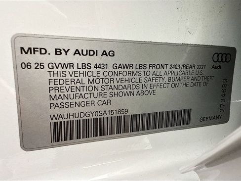 Certified 2025 Audi A3 2.0T Premium Plus w/ Premium Plus Package AWD/4WD image 33