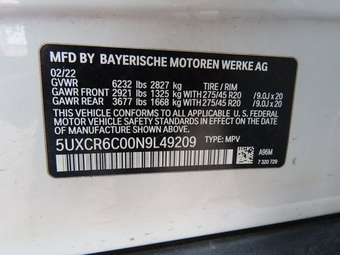 Used 2022 BMW X5 xDrive40i w/ Premium Package image 45