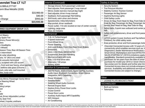 Used 2018 Chevrolet Trax LT image 6