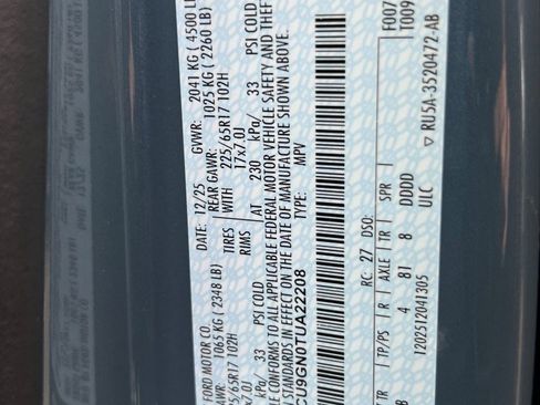 New 2026 Ford Escape Active w/ Active Premium Tech Pack image 25