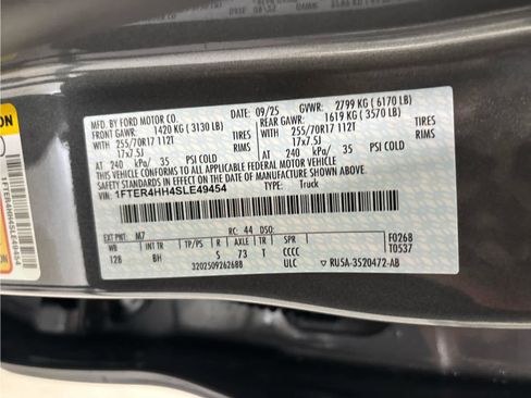 New 2025 Ford Ranger XLT w/ FX4 Off-Road Package image 13