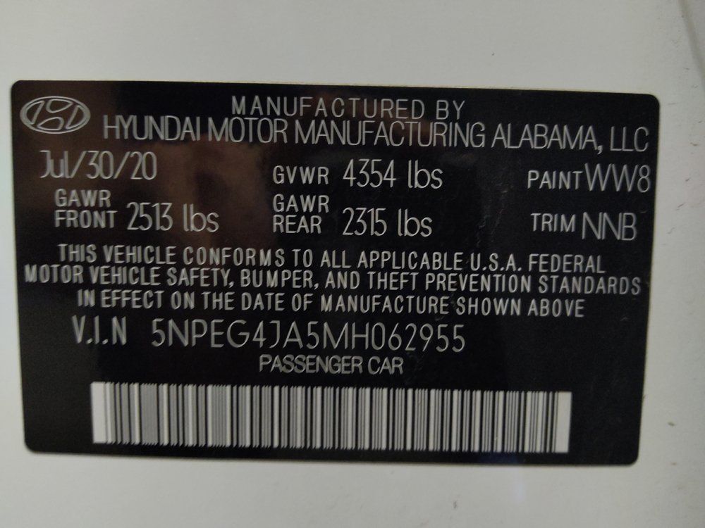Used 2021 Hyundai Sonata SE FWD image 33