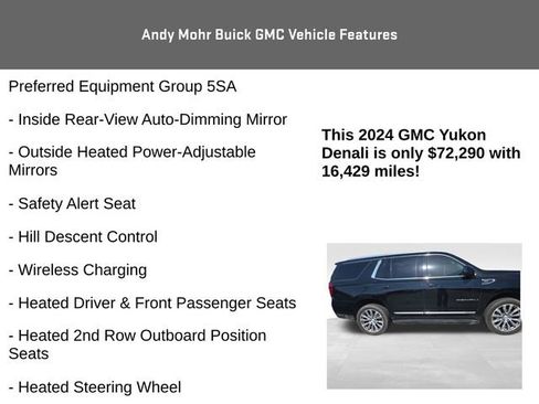 Used 2024 GMC Yukon Denali AWD/4WD image 14