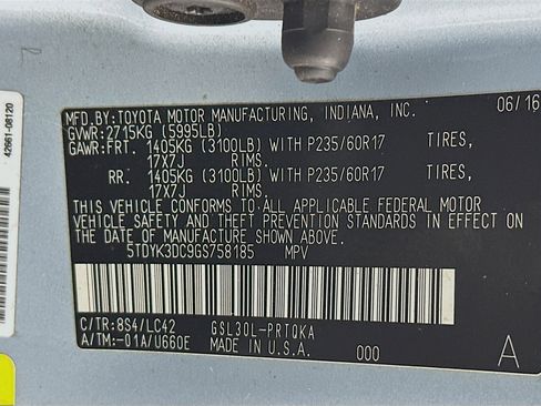 Used 2016 Toyota Sienna XLE image 12