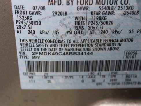 Used 2008 Ford Edge Limited AWD/4WD image 11