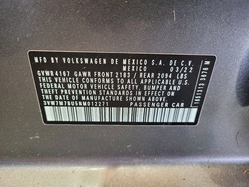 Used 2022 Volkswagen Jetta SE FWD image 33