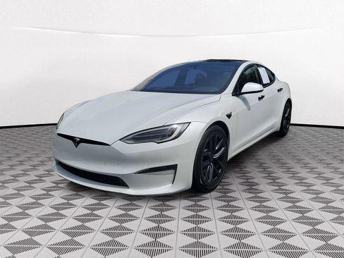 Used 2021 Tesla Model S Plaid AWD/4WD image 3