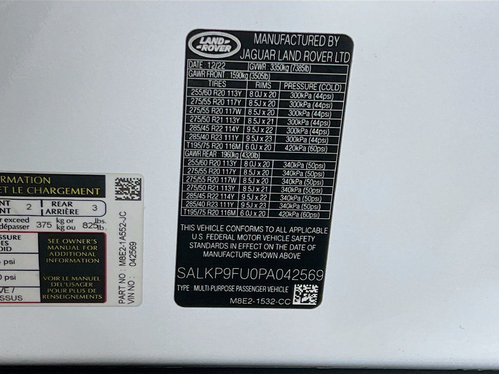 Used 2023 Land Rover Range Rover SE AWD/4WD image 34