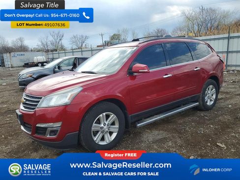 Used 2014 Chevrolet Traverse LT w/ LPO, 'HIT The Road' Package FWD image 1