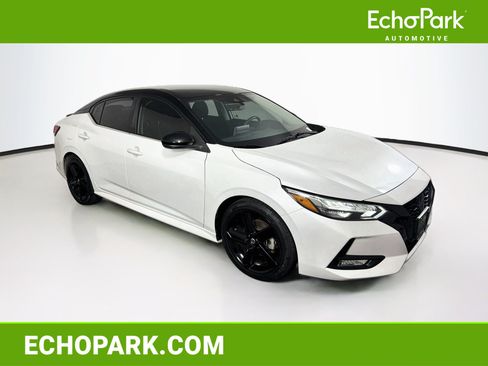 Used 2023 Nissan Sentra SR w/ Midnight Edition Package FWD image 1