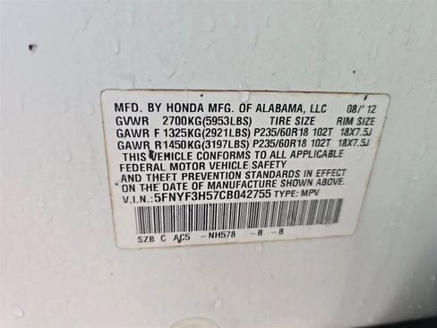 Used 2012 Honda Pilot EX-L image 20