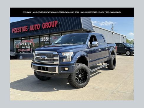 Used 2016 Ford F150 Platinum w/ Equipment Group 701A Luxury AWD/4WD image 1