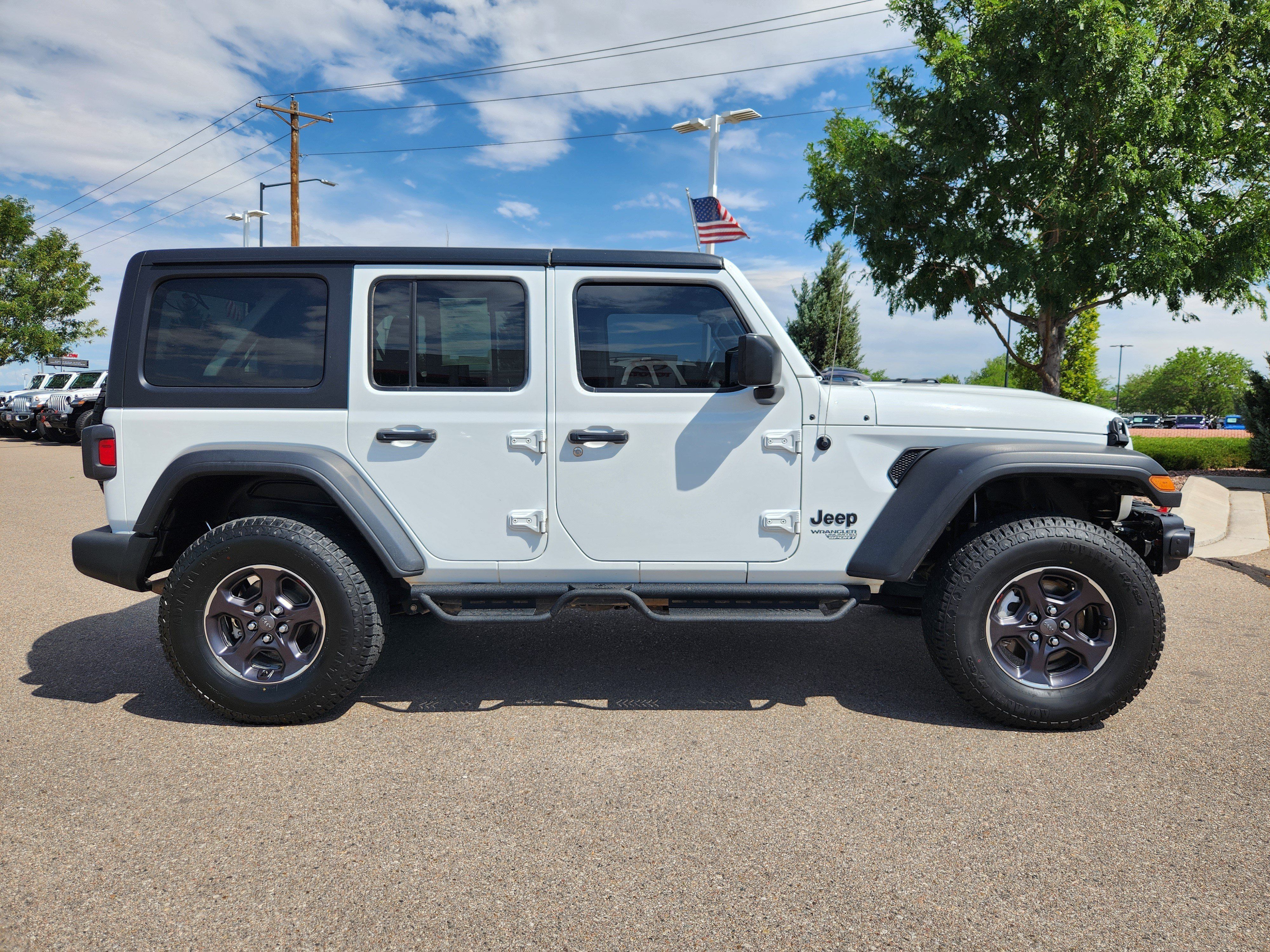 Used 2021 Jeep Wrangler Unlimited Sport AWD/4WD image 2