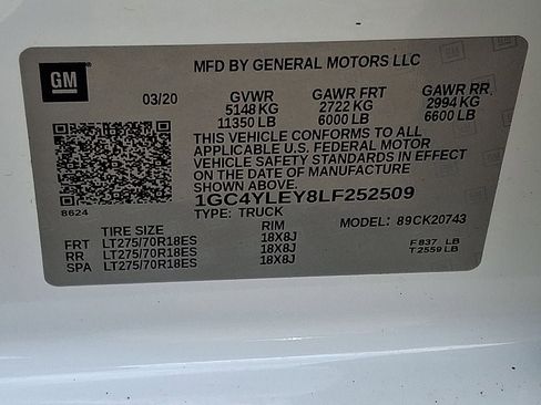 Used 2020 Chevrolet Silverado 2500 W/T w/ WT Convenience Package image 27