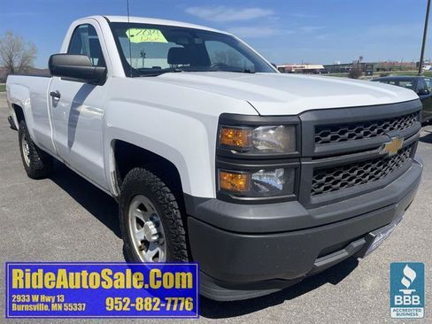 Used 2014 Chevrolet Silverado 1500 W/T w/ WT Fleet Convenience Package RWD image 3