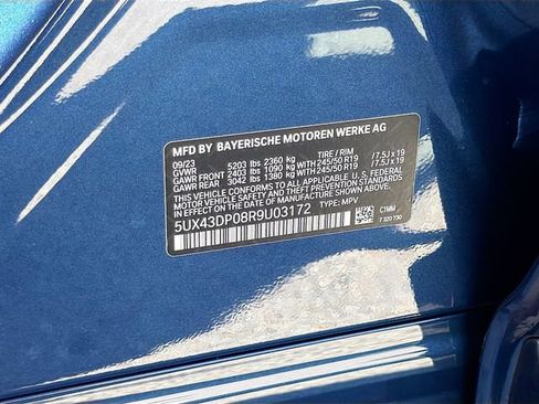 Used 2024 BMW X3 sDrive30i w/ M Sport Package image 45