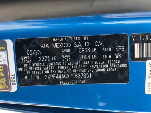 Certified 2023 Kia Forte GT FWD image 30