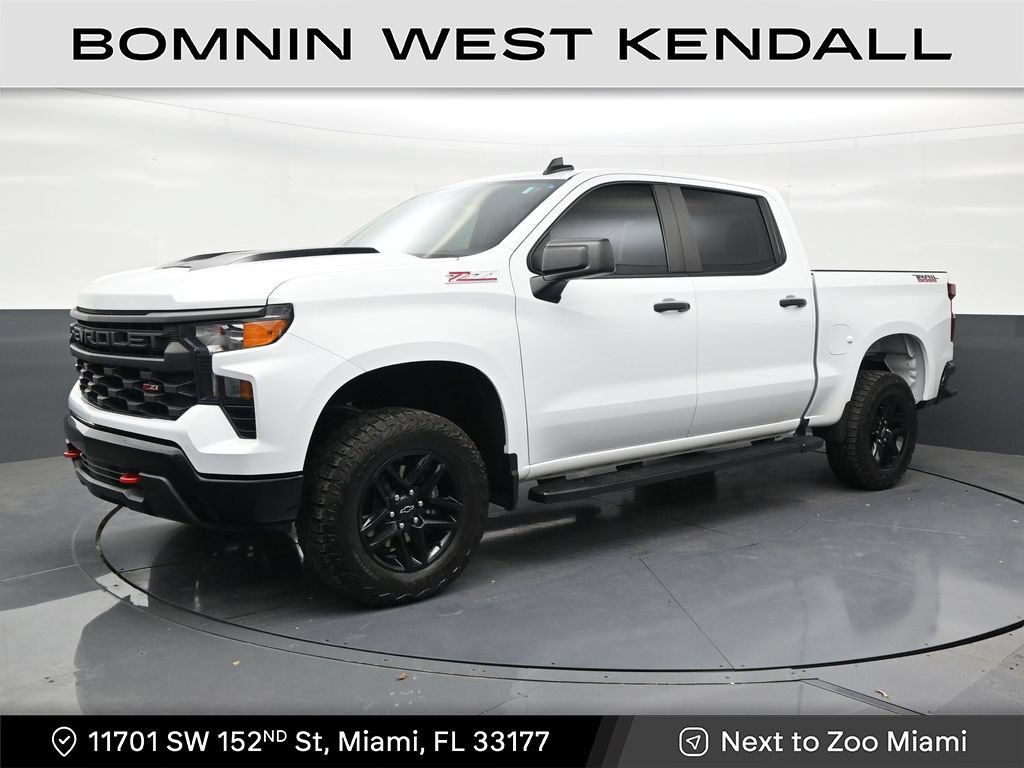 Used 2024 Chevrolet Silverado 1500 Custom Trail Boss AWD/4WD image 1