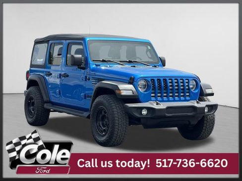 Used 2022 Jeep Wrangler Unlimited Sport AWD/4WD image 1