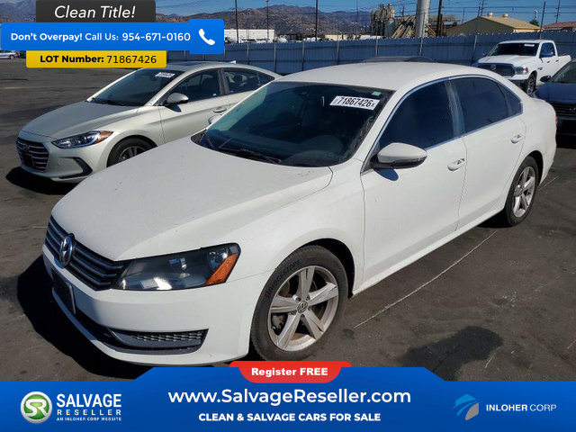 Used 2012 Volkswagen Passat 2.5 SE FWD image 1