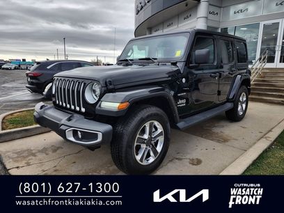 Used 2022 Jeep Wrangler Unlimited Sahara w/ LED Lighting Group
