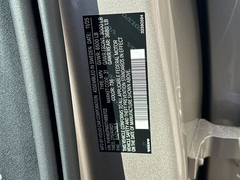 New 2026 Volvo XC90 T8 Ultra w/ Lounge Package image 24