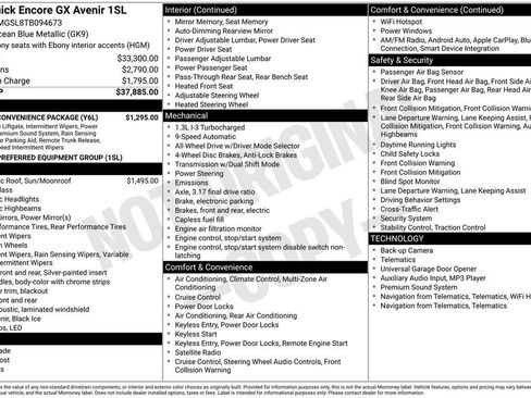 New 2026 Buick Encore GX Avenir w/ Avenir Convenience Package image 6