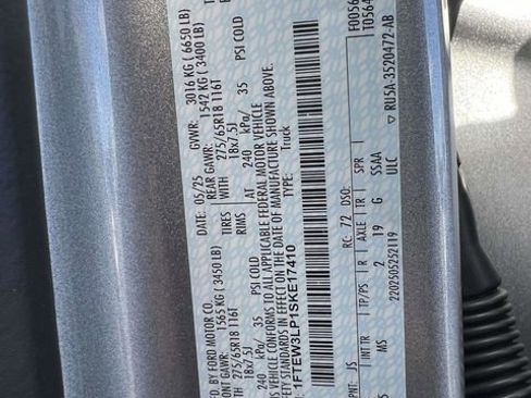 Used 2025 Ford F150 XLT w/ Equipment Group 301A Standard image 22